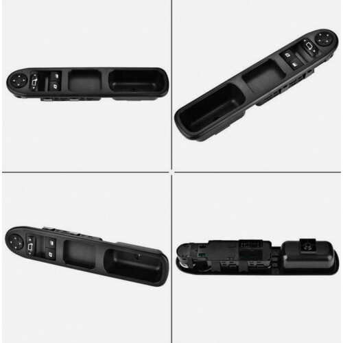 Front Left Electric Window Switch for 207, Main Power Window Control 6554.QC, Driver Side Window Regulator Switch 1