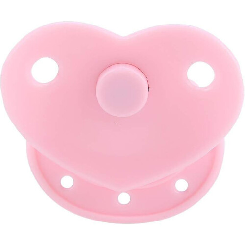 (color 1) Sucette magnétique rose pour poupée (1 pièce) 2
