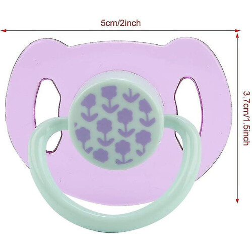 (color 6) Sucette magnétique rose pour poupée (1 pièce) 1