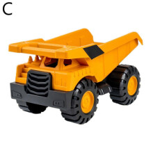 (tipper) 3-Pack Inertia Dump Truck Excavator Shovel Toys for Sandbox Beach Outdoor Fun