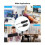 UHF Wireless Lavalier Microphone 50M Effect Transmission for Smartphone Vlog Video Recording Interview Live Streaming 4