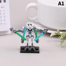 (A1) Star Wars General Grievous Anime Byggklossar Modell Barnleksak Present