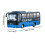 (Blue) High Simulation School Bus Toy RC Bus with Lights Rechargeable Remote Control 5