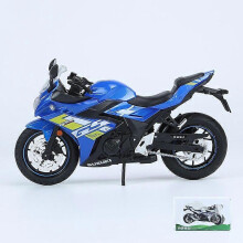 (250R Blue with box) 1:12 Suzuki GSX-250R Diecast Alloy Racing Motorcycle Street Sports Model Toy Gift