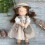 (stay 39) Handgefertigte Waldorf-Strickplüschpuppe – Weihnachts- oder Geburtstagsgeschenk für Mädchen 1