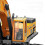 (excavator) Rotating Grabber Kids Construction Excavator Toy with Wheels 2