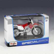 (CRF450R retail box) Maisto 1:18 Honda CR250R Moto da corsa in lega pressofusa Giocattolo regalo