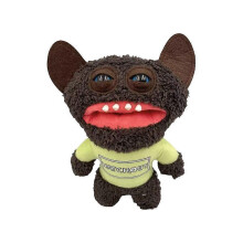 (brown in green, 1pcs) Brzydki, słodki, wielki zębowy potwór pluszowy brelok w stylu Funko Pop