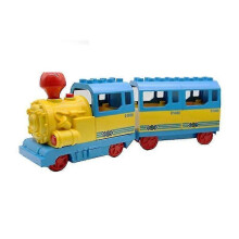 (Blue) Luxora Duplo Tåg Batteridrivna Byggklossar