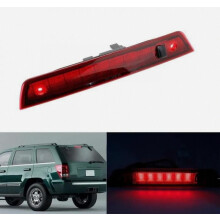 Terzo faro posteriore a LED per frenata, stop alto con lente rossa per Jeep Grand Cherokee, ricambio affidabile e resistente