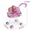 (swing) Baby Doll Playset Foldable Stroller Crib High Chair Swing Accessories 2