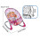 (swing) Baby Doll Playset Foldable Stroller Crib High Chair Swing Accessories 3