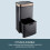 Cooks Professional Cooks Professional 75L Sensor Recycling Bin with Food Caddy | Black / Copper 3