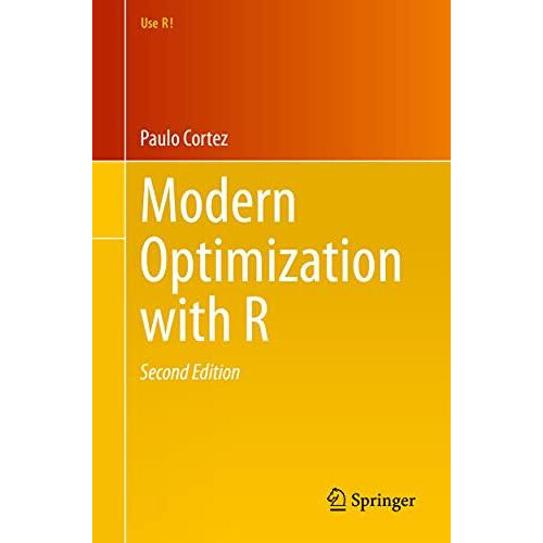 Modern Optimization with R by Paulo Cortez Paperback Book