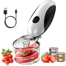 Electric Rechargeable Automatic Can Opener Portable Kitchen Gadgets Seniors