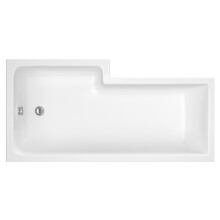 1500mm Square Shower Bath RH