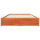 VidaXL vidaXL Bed Frame Wax Brown 150 x 200 cm Solid Pine Wood 3