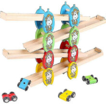 Kids Racing Track Glider Toy Set