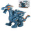 Spraying Electric Dinosaur Toy Mechanical Simulation Acousto-optic Walking Multi-function 1