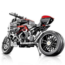 Expert Technical Off-Road Motorcycle Building Blocks Toy