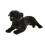 Black Bandit Pug Lying 44cm 1