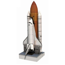 Space Shuttle Glossy Coated Paper Model for Kids and Adults