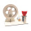 DIY Wooden Hand Crank Generator Science Kit for Kids Age 8+ 1