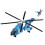 1:144 Legering Helikopter Militär Flyg Simuleringsmodell Ornament 1