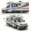 Ya 1:32 Diecast Luksusowy model kampera zabawkowy pojazd 1