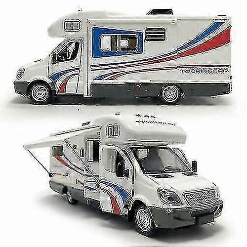 Ya 1:32 Diecast Luksusowy model kampera zabawkowy pojazd