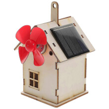 2025 Kinder-Solarenergiehaus-Bausatz, DIY-Lernspielzeug