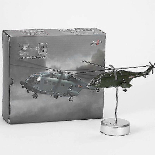 1:144 Legering Helikopter Militär Flyg Simuleringsmodell Ornament 2