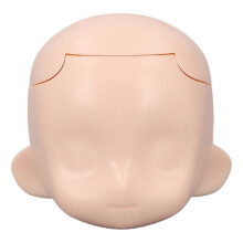 1/12 BJD Blank Dukkehode DIY Sminke Avtakbar Utsøkt Plast Sement