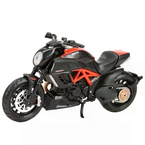 Ducati Diavel Carbon Static støpt motorsykkel samlemodell leketøy 1