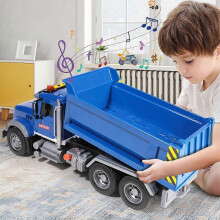 Large Dump Truck Toy with Sound Light for 3-7 Year Old Boys Girls Gift Indoor Outdoor