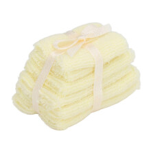 1:12 Scale Mini Yellow Towels Pile for Dollhouse Bathroom Furniture Accessories