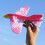 Outdoor Fun Foam Flying Plane Set Easy Assembly Gliders Toy 4