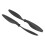 Black Nylon RC Plane Propellers Flexible Aerodynamic Easy Assembly Positive Negative 4