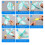 Outdoor Fun Foam Flying Plane Set Easy Assembly Gliders Toy 5