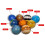 Eco Solar System Stress Balls Non-Toxic Reusable Space Educational Toys Classroom Teaching 2