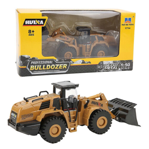 1:50 Scale Diecast Front Loader Construction Vehicle Model Toy for Kids and Adults