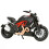 Ducati Diavel Carbon Static støpt motorsykkel samlemodell leketøy 4