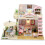 3D tre DIY miniatyr dukkehus til barn bursdagsgave 1