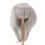 Short Smooth Synthetic Doll Wig Soft Realistic Fits 18.5-21cm Head Silver Gray 1