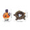 Realistic Mini Bird Nest Dollhouse Decor 3x3x1cm 4 Sets 2