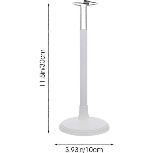 4 st dockställ hållare stödramar ställ vita 35 cm 1