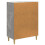 VidaXL vidaXL Sideboard Concrete Grey 66 x 34.5 x 90 cm Engineered Wood 4