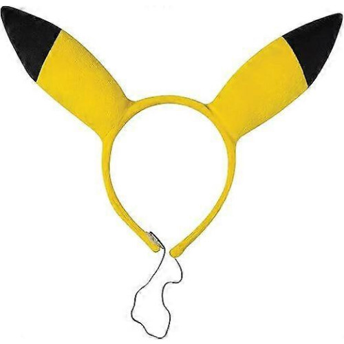 Pikachu Ører Pannebånd Pokemon Cosplay Tilbehør 2