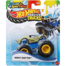 Zabawka Hot Wheels Monster Trucks Color Shifter Night Shifter