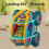 Auto giocattolo Speedlite con ingranaggi e luci LED, ideale per bambini. 3